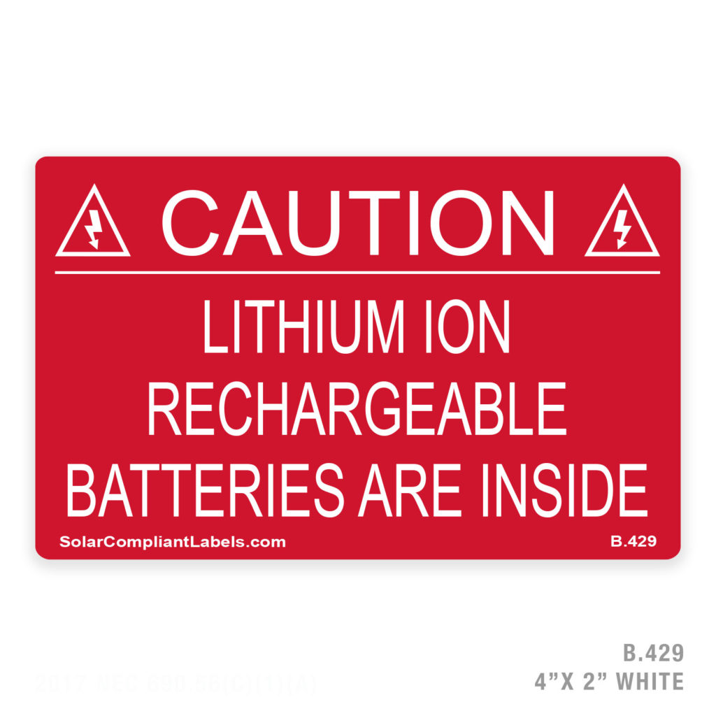 caution-429-label-solar-compliant-labels