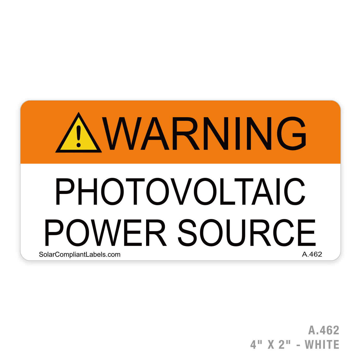 Solar Label Pack- 31 Preiu Solar PV Safety Warning - Want It All - View #4